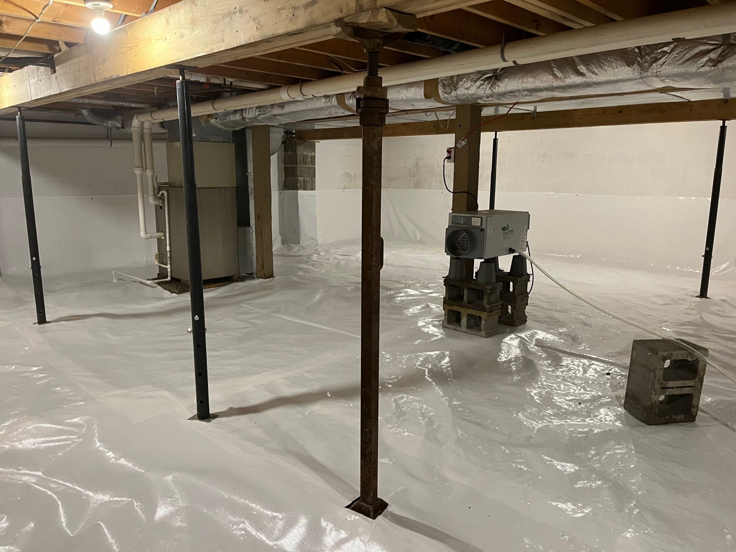 Crawlspace Encapsulation by Green Home Solutions of West Virginia