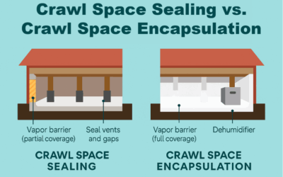 What is the Difference Between Encapsulating and Sealing a Crawl Space?