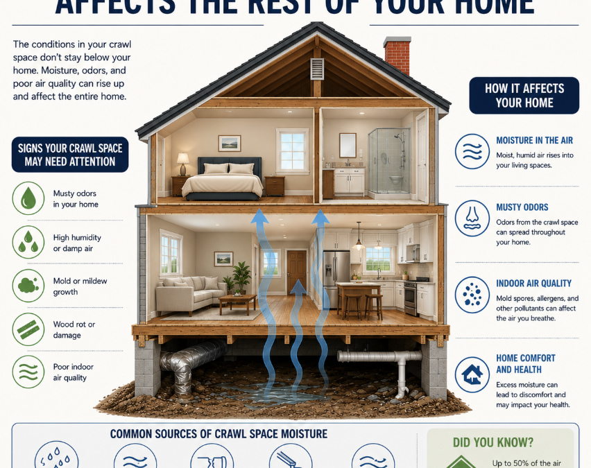 How Your Crawl Space Affects the Rest of Your Home
